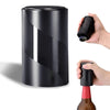 LMETJMA Automatic Beer Bottle Opener with Magnetic Cap Catcher Stainless Steel Beer Bottle Cap Opener Beer Press Opener KC0018 KENNRICK