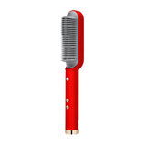 Hair brush hot air comb straightening dryer styler air hot air brush flat iron hair straightener brush KENNRICK