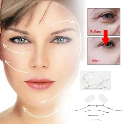 16/20/40Pcs/Set Invisible Thin Face Stickers V-Shape Fast Lifting Facial Lift Up Neck Eye Double Chin Wrinkle Makeup Tape KENNRICK