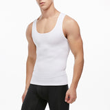 Mens Slimming Body Shaper Shapewear Abs Abdomen Compression Shirt to Hide Gynecomastia Moobs Workout Tank Tops Undershirts KENNRICK