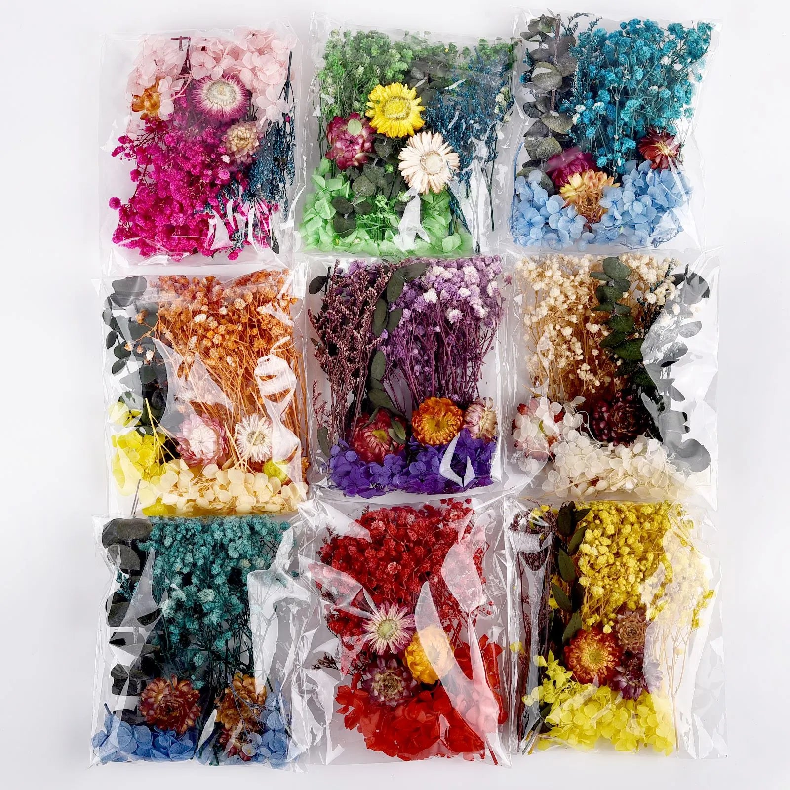 1Bag Dried Flowers Dry Plants For Epoxy Resin Casting Mold DIY Aromatherapy Candle Molds Crafts Tools Jewelry Making Accessories KENNRICK