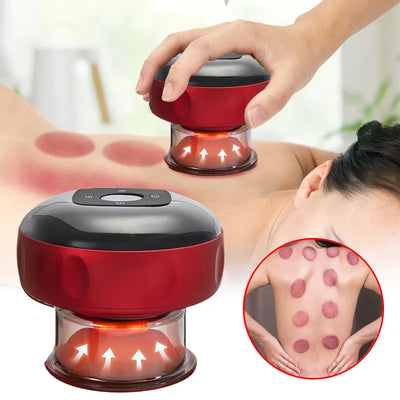 Electric Vacuum Cupping Massage Body Cups Anti-Cellulite Therapy Massager for Body Electric Guasha Scraping Fat Burning Slimming KENNRICK