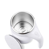 Automatic Stirring Cup Mug Rechargeable Portable Coffee Electric Stirring Stainless Steel Rotating Magnetic Home Drinking Tools KENNRICK