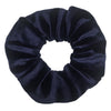 hair scrunchies headband women ties velvet solid color Black set pack KENNRICK