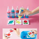 Kids Handmade DIY Craft Painting Stickers Montessori Education Origami Magic Water Elves Kit Set Toys Children Gift Kids Craft KENNRICK