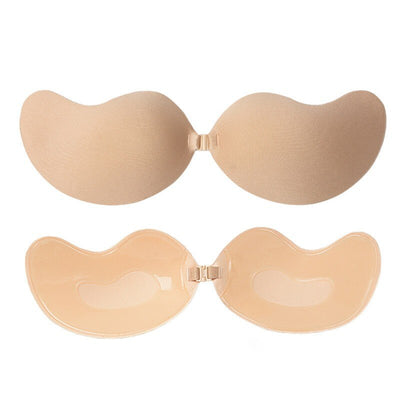 1PC Mango Shape Silicone Chest Stickers Lift Up Nude Bra Self Adhesive Strapless Breast Petals Invisible Cover Pad Underware KENNRICK