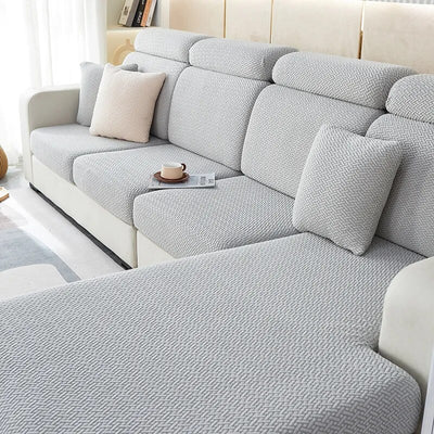 Thicken Sofa Seat Cushion Cover Jacquard Chair Cover Sofa Slipcover Stretch Adjustable Sofa Cover Pets Kids Furniture Protector KENNRICK