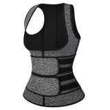 Sweat Waist Trainer Vest Slimming Corset for Weight Loss Body Shaper Sauna Suit Compression Shirt Belly Girdle Tops Shapewear KENNRICK