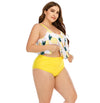 Copy of Plus Size Swimsuit Bust Ruffled Floral Swimwear Bikini KENNRICK