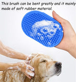 Pet Dogs Cats Care Grooming Tools Pet Bath Glove Pet Massage Brush Non-toxic Silicone Rubber Dog Hair Brushes KENNRICK