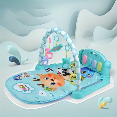 Baby Newborn music light Pedal Piano fitness stand Sleeping mat game blanket toy set KENNRICK