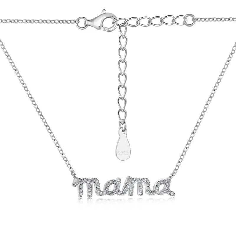 Mom's Cubic 18K 925 Plated GoldZirconia Necklaces