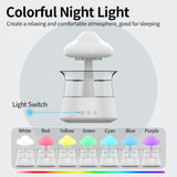 LED Rain Sound Aromatherapy Essential Air Humidifier Relaxing KENNRICK