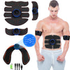 Muscle Stimulator EMS Abdominal Hip Trainer LCD Display Toner USB Abs Fitness Training Home Gym Body Slimming Waist Trainer KENNRICK