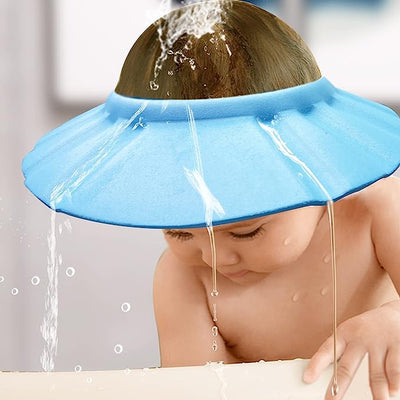 Baby Shower Soft Cap Adjustable Shampoo Hair Wash Hat Protection KENNRICK