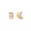 Copy of gold Silver hoop earings KENNRICK
