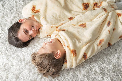 Plush Funny Warm Food Burrito Blankets KENNRICK