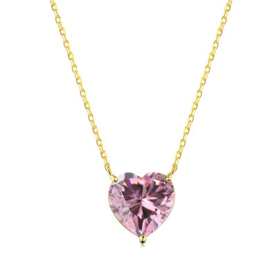 Copy of Heart Charm Gold Necklaces KENNRICK