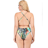 Copy of Swimwear Swimsuit Sexy Mesh Splice Bikini Beachwear Suit KENNRICK