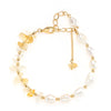 Copy of Minimalist Stainless Steel Gold Charms Simulated-pearl Bracelets KENNRICK