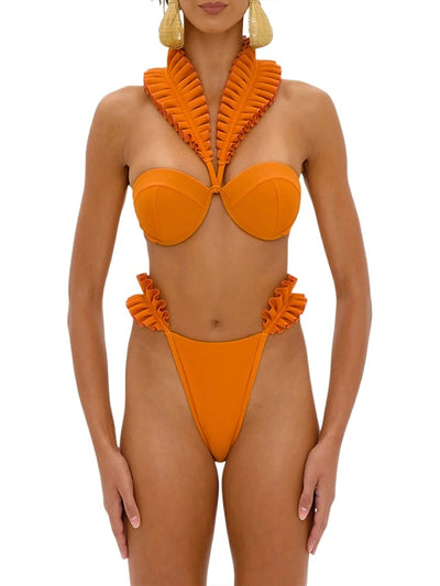 Copy of High-Waisted Swimsuit Bikini Beach Set KENNRICK