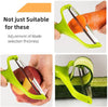 Peeler Vegetables Fruit Stainless Steel Knife Cabbage Graters Salad Potato Slicer Kitchen Accessories Cooking Tools Wide Mouth KENNRICK