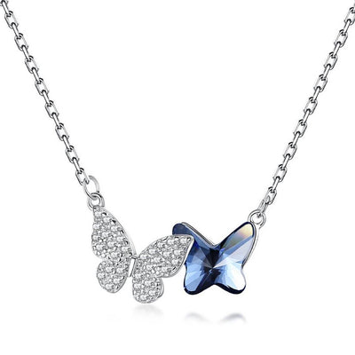 18K Gold Plated 925 Butterfly Necklaces KENNRICK