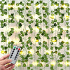 LED Garland Fake Leaf Room Decor Aesthetic Artificial Plants  Decor KENNRICK