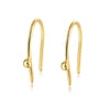 Copy of 925 Sterling Silver chunky Gold Plated Star Earrings KENNRICK
