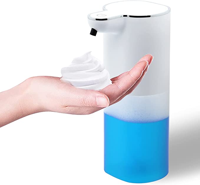 Automatic Soap Dispenser Touchless Sensor Foam Type-C Charging High Capacity Smart Liquid Soap Dispenser with Adjustable Switch KENNRICK