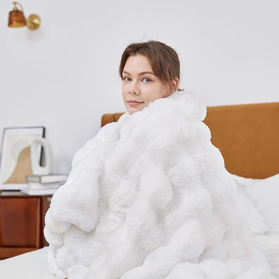 Fur Luxury Warmth Super Comfortable Blankets KENNRICK