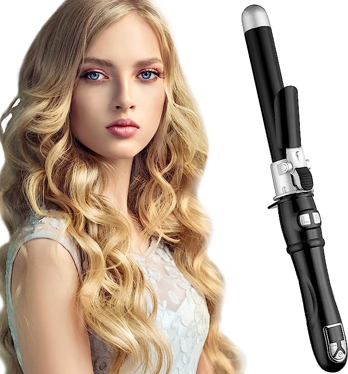 SONOFLY 28mm 32mm Electricity Hair Curler Automatic Rotation Hair Curl Irons With LCD  Temperature Control 100℃ To 230℃ JF-192 KENNRICK
