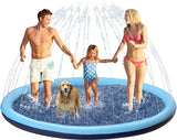 170*170cm Pet Sprinkler Pad Play Cooling Mat Swimming Pool Inflatable Water Spray Pad Mat Tub Summer Cool Dog Bathtub for Dogs KENNRICK