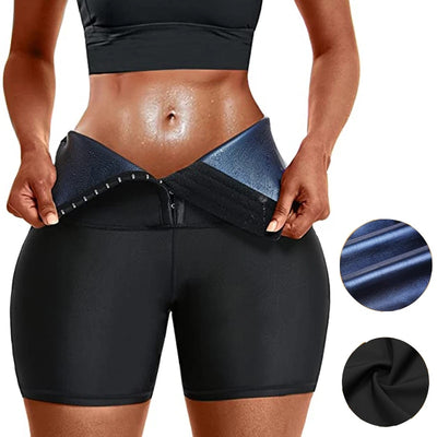 Sweat Suits High Waist Slimming Shorts Workout Body Shaper KENNRICK