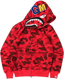 Boys Girls  casual shark camouflage Sweatershirt hoodies KENNRICK