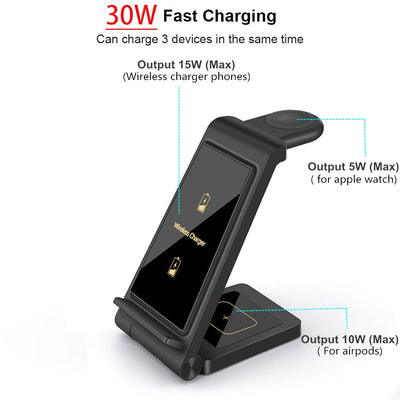 Charging Station Wireless Charger HESAXY
