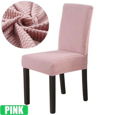 Elastic Dining Chair Cover Thick Jacquard Spandex Chair Cover KENNRICK