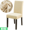 Elastic Dining Chair Cover Thick Jacquard Spandex Chair Cover KENNRICK