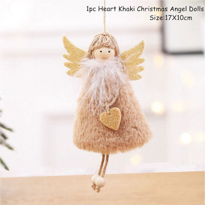 Cute Angel Ski Dolls Pendant Christmas Tree Home Decor KENNRICK
