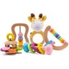 Bath Toys Set Kid Swaddle Wrap Baby Milestones Brush Rattle Bracelet Bibs Photography Supplies Birth Gift KENNRICK