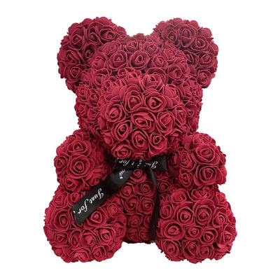 Valentines Gifts Teddy Rose Bear Artificial Flower Rose of Bear Decoration KENNRICK
