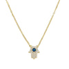 925 Sterling Fashion sapphires Zircon Charm Necklace KENNRICK