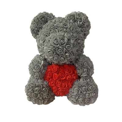 Valentines Gifts Teddy Rose Bear Artificial Flower Rose of Bear Decoration KENNRICK