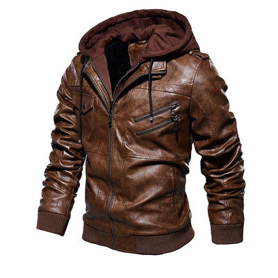 Mens Leather Jackets Coats HESAXY