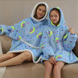 Family Matching Home-wear Blanket Hoodie KENNRICK
