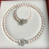 New Pearl Jewelry Sets Pearl Necklaces Bracelet For Women KENNRICK