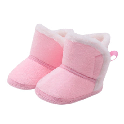 Warm Newborn Toddler Boots baby Girls Boys Soft Sole Fur Snow Boots Shoes KENNRICK