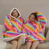 Family Matching Home-wear Blanket Hoodie KENNRICK