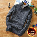 Winter Men Fleece Thicker Sweater HESAXY