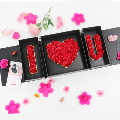I love U Flower Bouquet gift box KENNRICK